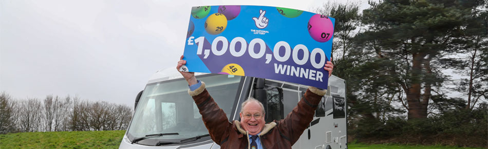 Lotto winner Steve Glover